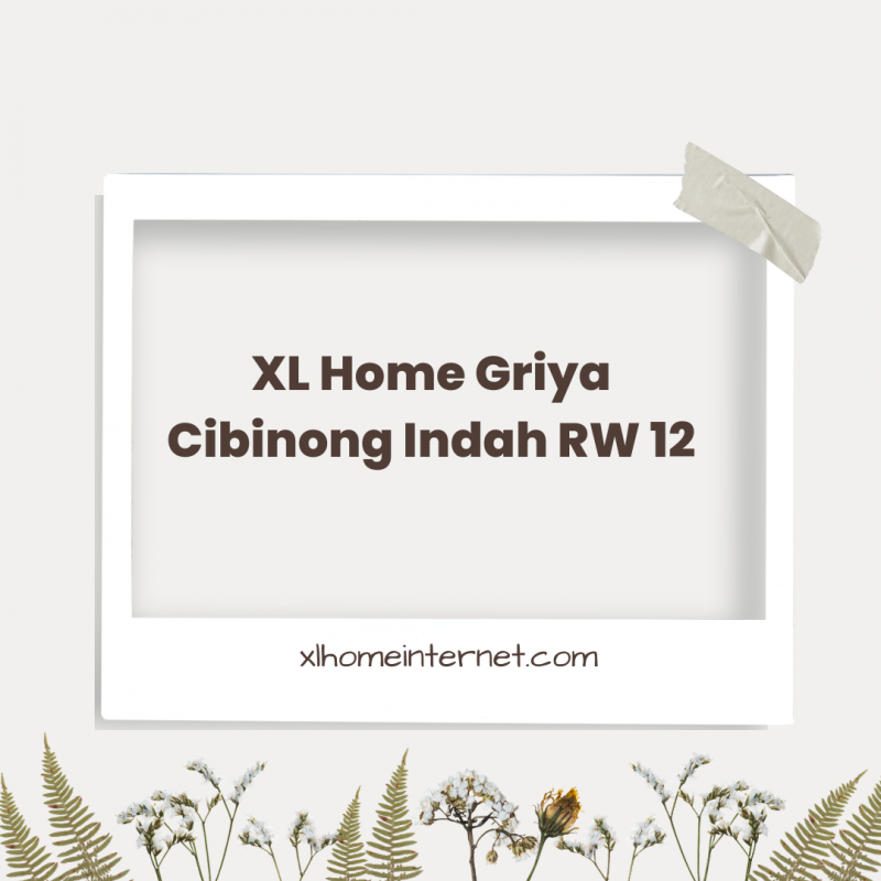 XL Home Griya Cibinong Indah RW 12