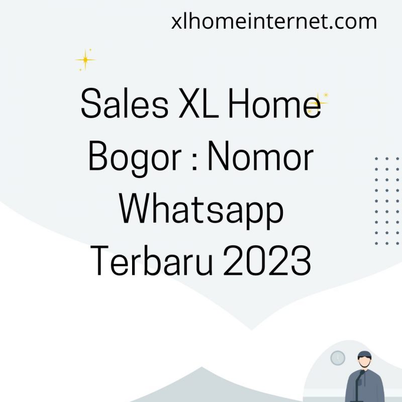 Sales XL Home Bogor